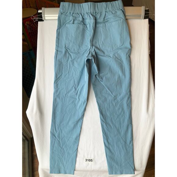 Issac Mizrahi Live! women Straight Leg Khaki Pants size 2, Light Blue - Picture 11 of 11